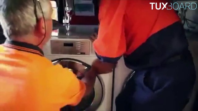 Laverie mobile pour les sans-abri