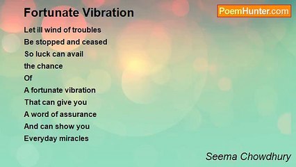 Seema Chowdhury's 'Fortunate Vibration' – Unlock Positive Energy ✨