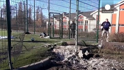 Granate tötet Schüler auf Sportplatz in Ostukraine