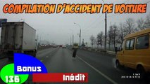 Compilation d'accident de voiture n°136   Bonus / Car crash comlpilation #136