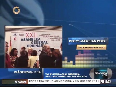Realizan XXII Asamblea General Ordinaria de la Asociación Iberoamericana de Ministerios Públicos