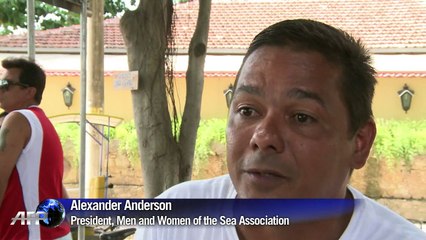 Dead fish litter Brazil's Guanabara Bay for past three weeks