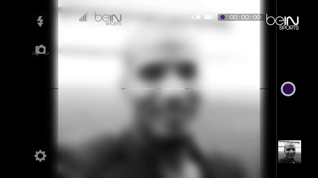 Le selfie de Florent Malouda pour les abonnés de beIN SPORTS