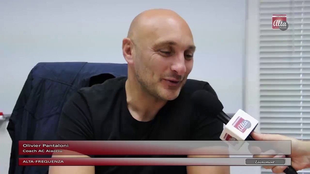 Interview exclusive d'Olivier Pantaloni, nouveau coach de l'AC Ajaccio