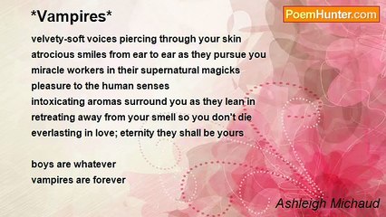 Ashleigh Michaud - *Vampires*