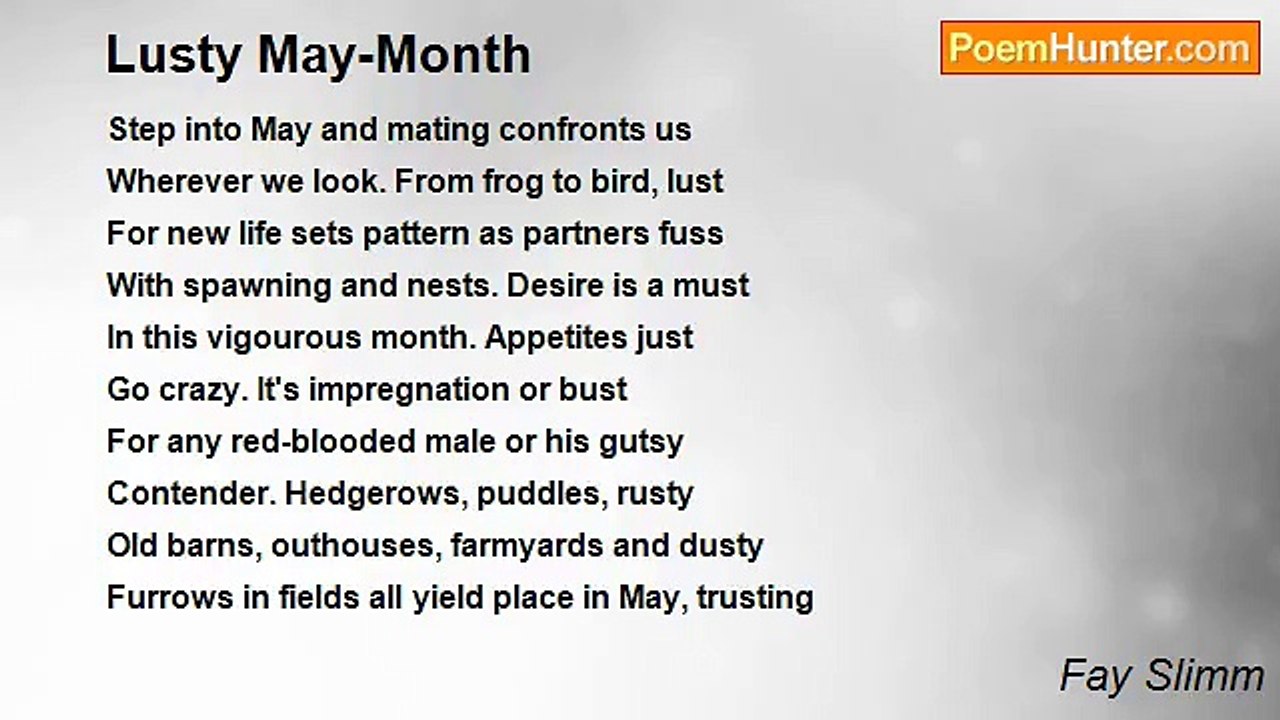 Fay Slimm - Lusty May-Month