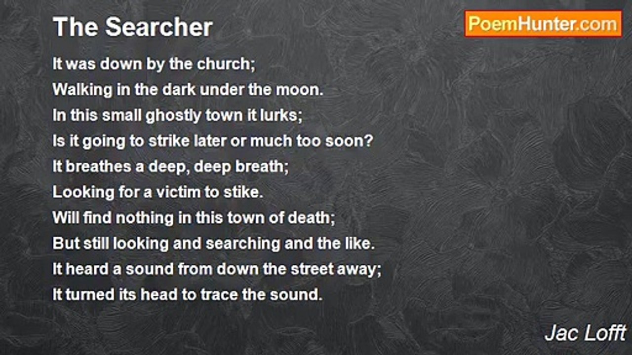 Jac Lofft - The Searcher