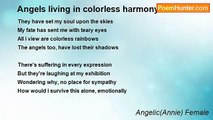 Angelic(Annie) Female - Angels living in colorless harmony