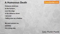 Sally Plumb Plumb - A Humorous Death