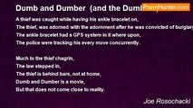 Joe Rosochacki - Dumb and Dumber  (and the Dumbest)