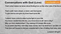Leland Wright - Conversations with God (Love)