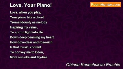Obinna Kenechukwu Eruchie - Love, Your Piano!