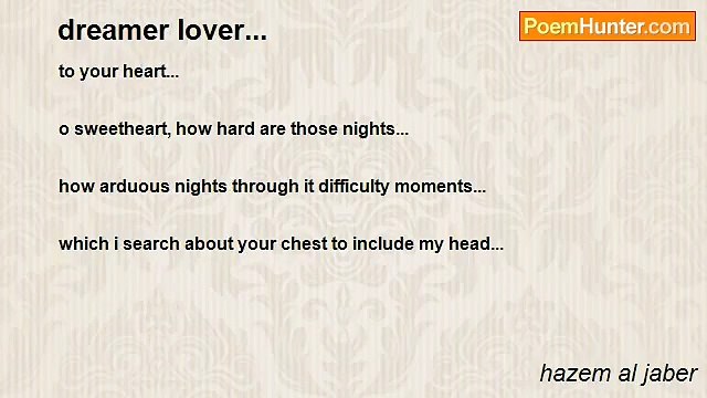 hazem al jaber - dreamer lover...