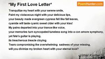 Vimal Kumar N - *My First Love Letter*