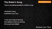 Barbara Lynn Terry - The Robin's Song
