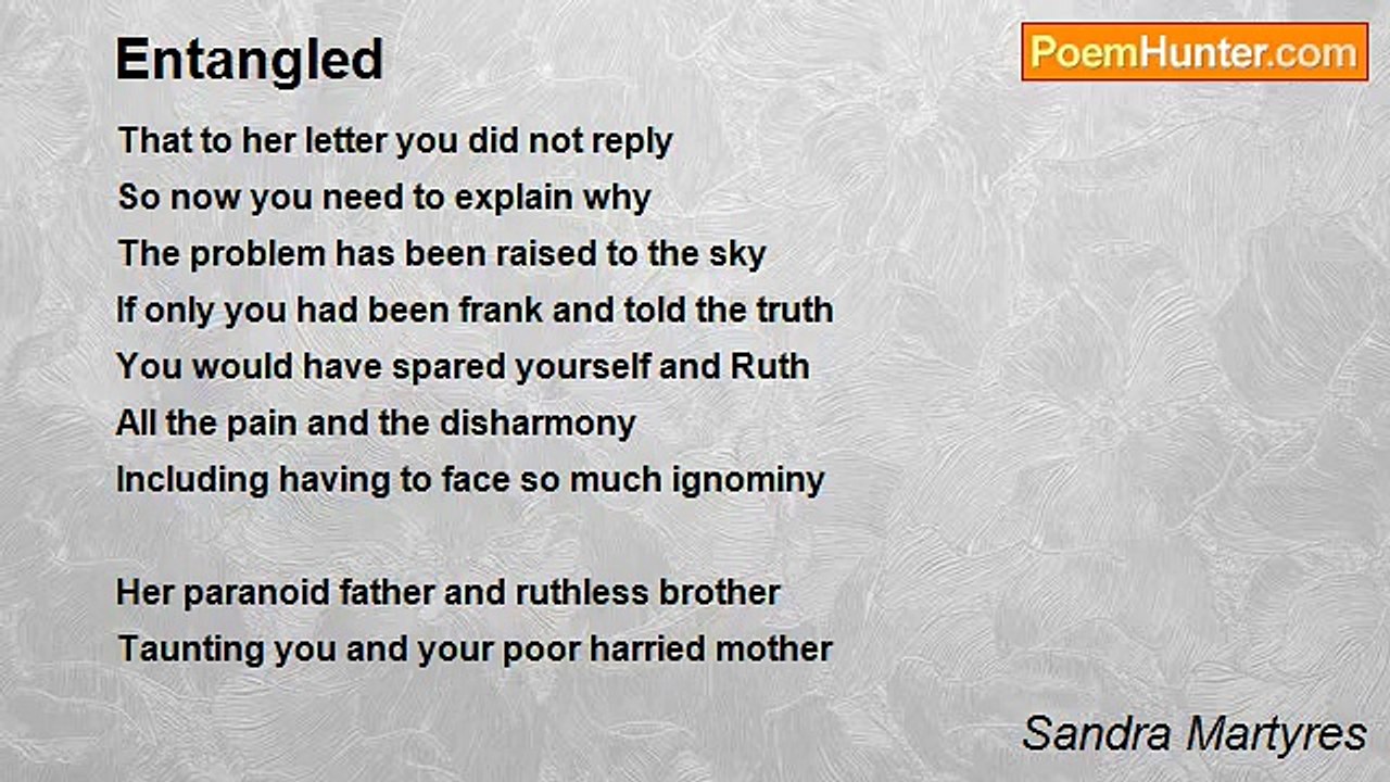 Sandra Martyres - Entangled