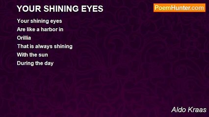Aldo Kraas - YOUR SHINING EYES