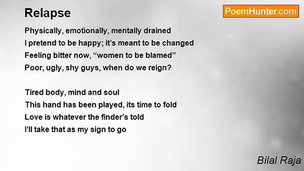 Bilal Raja - Relapse