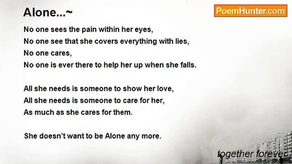 together forever - Alone...~