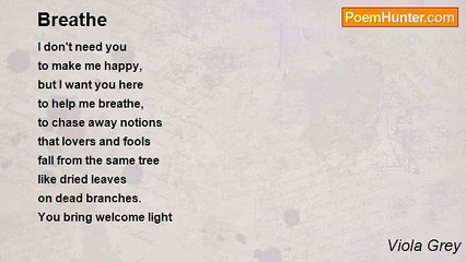 Viola Grey - Breathe