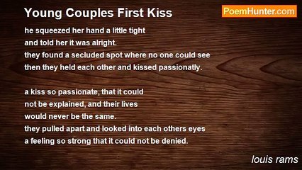 louis rams - Young Couples First Kiss