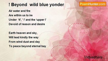 Vidyadhara ... - ! Beyond  wild blue yonder