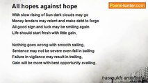 hasmukh amathalal - All hopes against hope