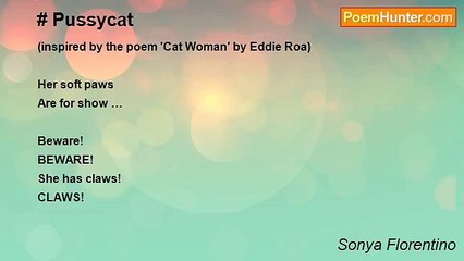 Sonya Florentino - # Pussycat