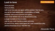 Alexander Parra - Lost in love