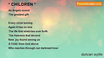 duncan wyllie - * CHILDREN *