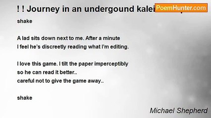 Michael Shepherd - ! ! Journey in an undergound kaleidoscope