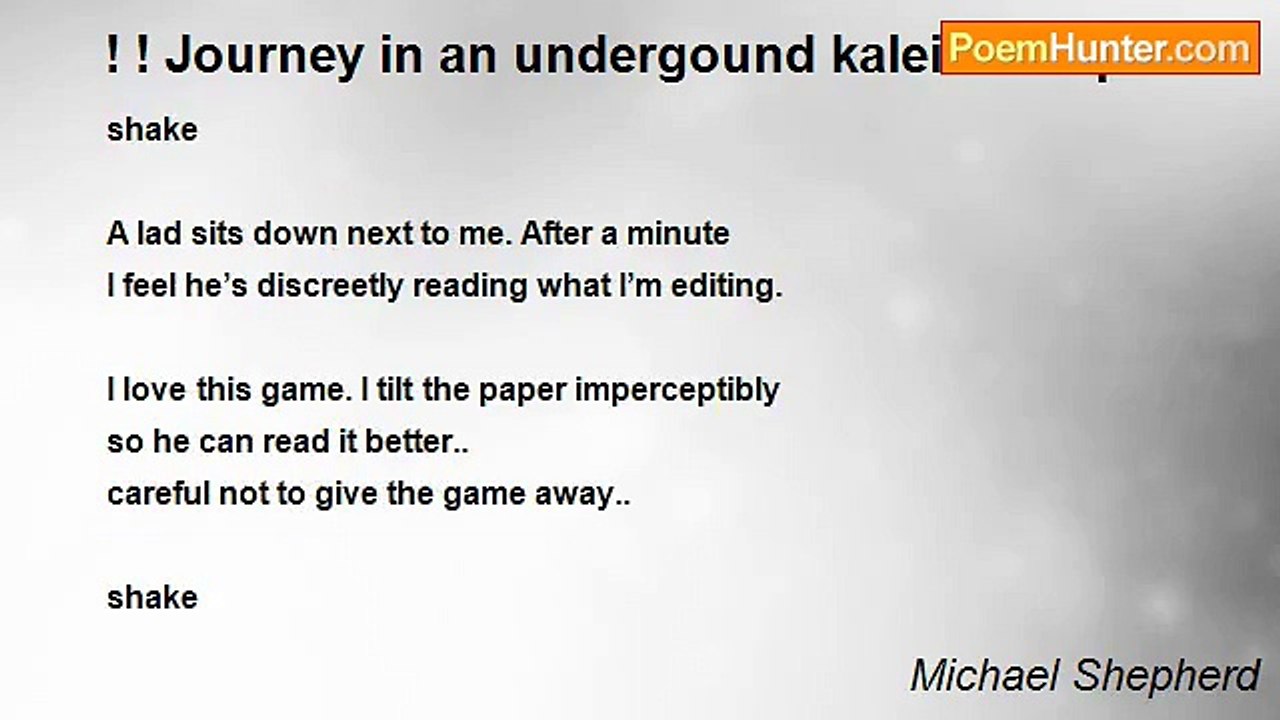 Michael Shepherd - ! ! Journey in an undergound kaleidoscope
