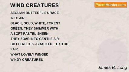 James B. Long - WIND CREATURES