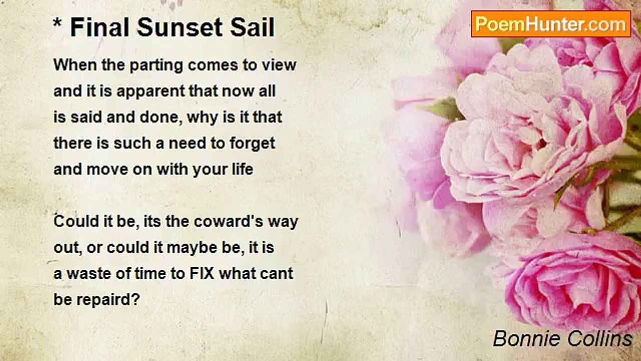 Bonnie Collins - * Final Sunset Sail