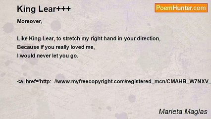 Marieta Maglas - King Lear+++