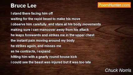 Chuck Norris - Bruce Lee