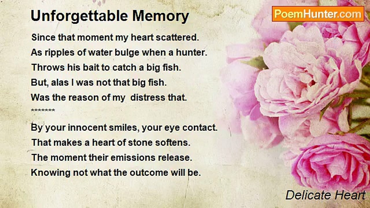 Delicate Heart - Unforgettable Memory