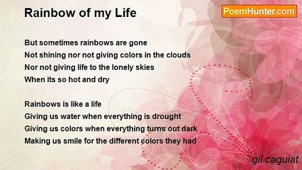 gil caguiat - Rainbow of my Life