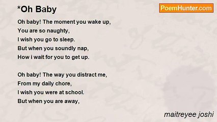 maitreyee joshi - *Oh Baby