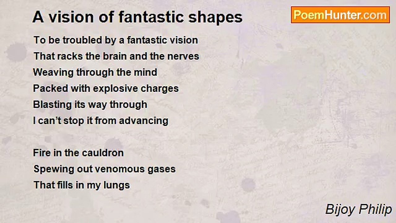 Bijoy Philip - A vision of fantastic shapes