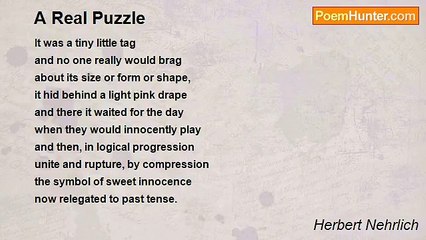 Herbert Nehrlich - A Real Puzzle