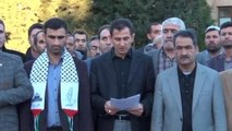 Midyat'ta İsrail'in Mescid-i Aksa Baskınına Protesto