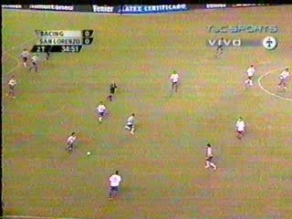 Racing 0 - San Lorenzo 1