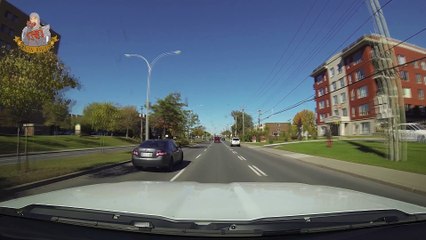 Close Call Driving in Montreal
