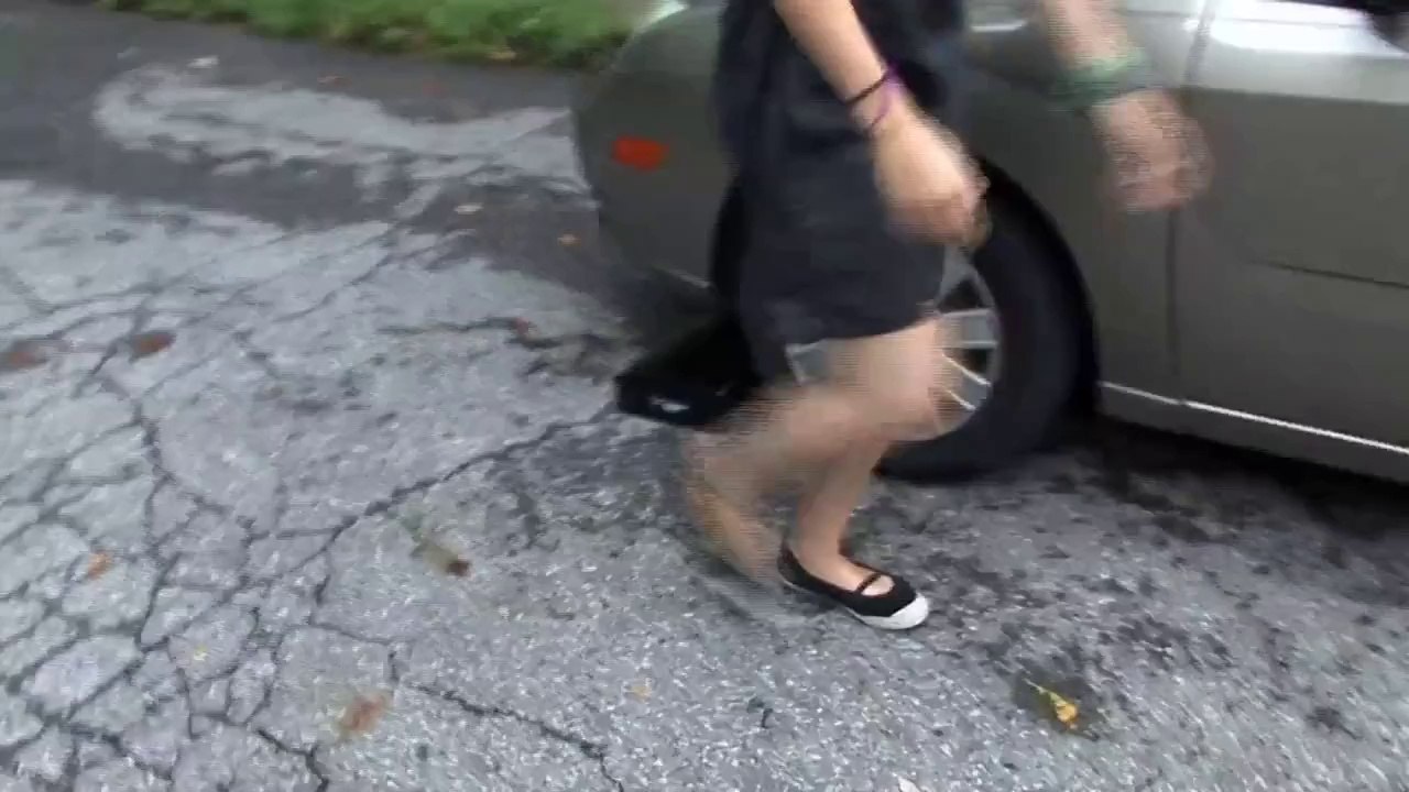 Angry Ex Drives Car over Play Station