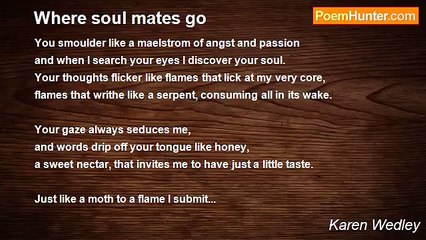 Karen Wedley - Where soul mates go