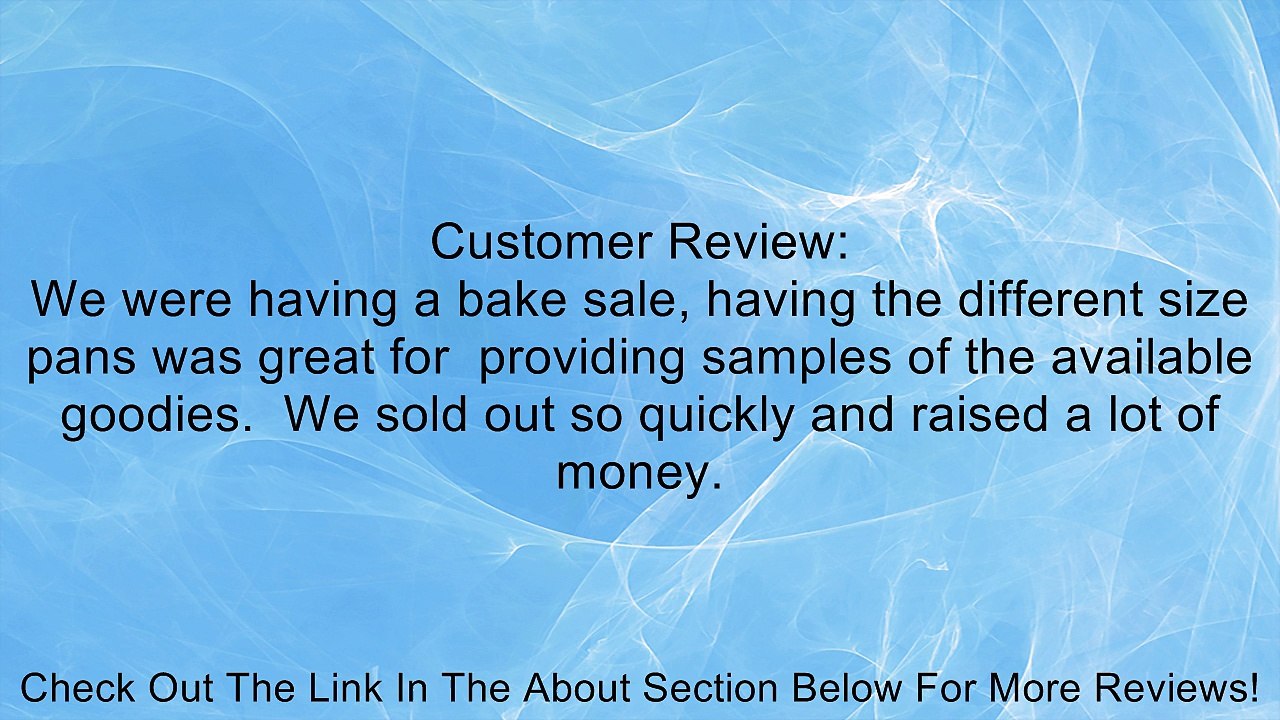 2 4/5" Mini pie pan1 1/4oz Foil Utility Cup pie pan tart pan 150/PK Review