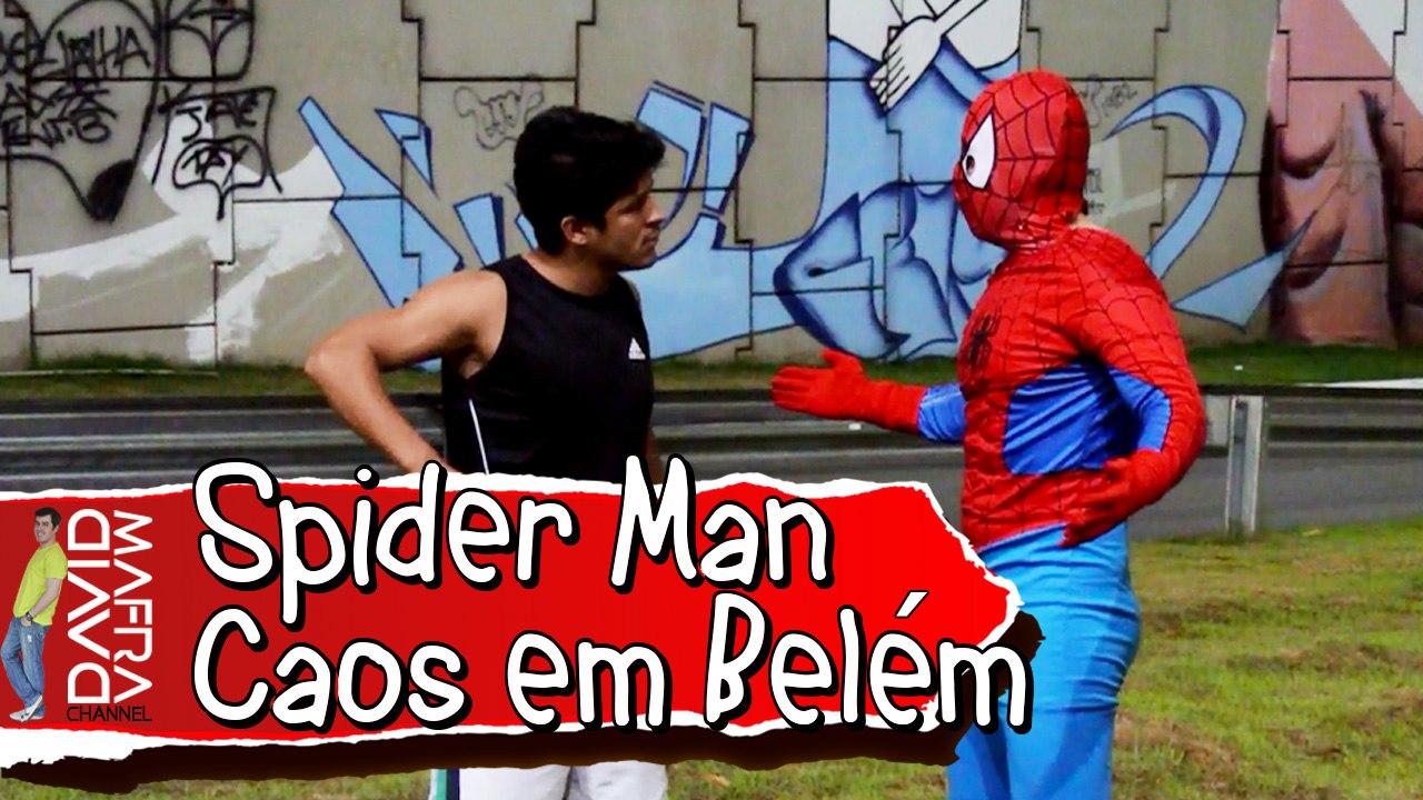 Spider Man no caos em Belém