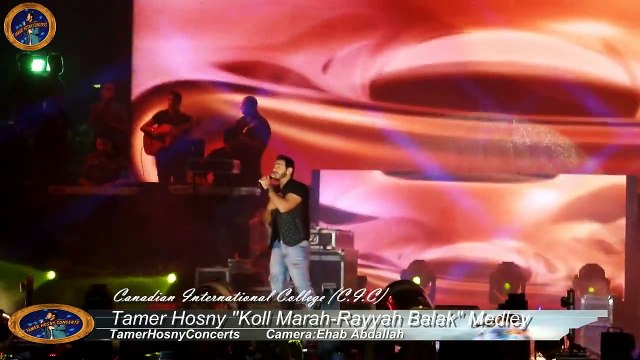 Tamer Hosny medley Koll Marah-Rayah Balak (C.I.C)
