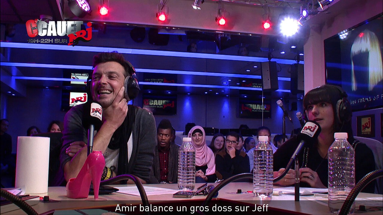 Amir balance un gros doss sur Jeff - C'Cauet sur NRJ